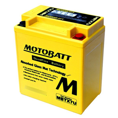 Bateria Motobatt Quadflex 12v 8 Ah Mbtx7u Ytx7l-bs Ytz8v