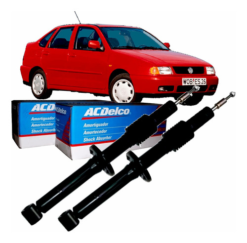 Kit Amortiguador Traseros Polo 1996 Al 2005 X2