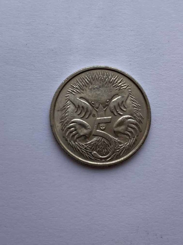 Moneda De 5 Centavos De Dólar Australiano Del Año 2010