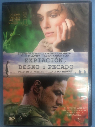 Expiación Deseo Y Pecado Dvd Original