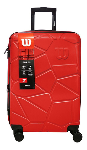 Imagen 8 de 10 de Valija Wilson Mediana 24 Pul Rígida Viaje Maleta Balija