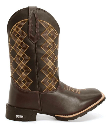 Bota Masculina Texana Country Inglaterra Com Brinde Fivela