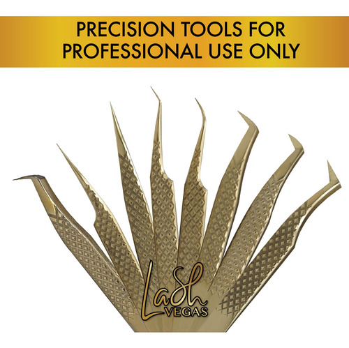 Lash Vegas - Pinza Curvada Para Botín, Perfecta Para Clásico