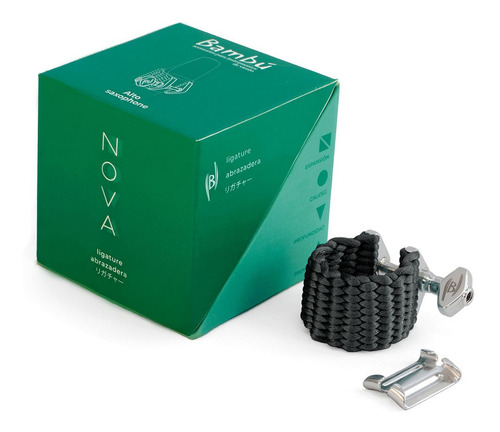 Abrazadera Bambu Nova De Hilo Para Saxo Alto