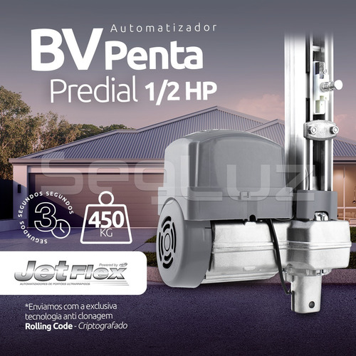 Imagem 2 de 8 de Kit Promocional Motor Bv Penta 1/2 Jet Flex Ppa 4 Controles