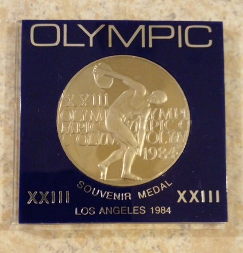 Medalla Souvenir Los Ángeles 1984