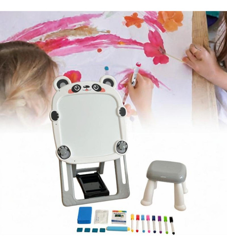 Niños Pequeños Pintura Caballete Aprendizaje Juguetes