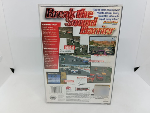 Jogo Andretti Racing Game Sega Saturn Original Mídia Física (Usado)