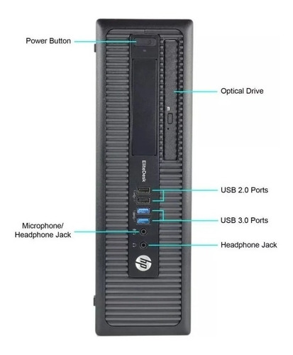 Cpu Hp Elitedesk 800 G1 Sff I3 4ª Geração 4gb Hd 500 Wifi