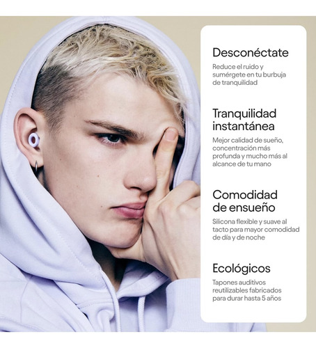 Tapones Para Los Oídos Loop Quiet 2 Reutilizables Descanso
