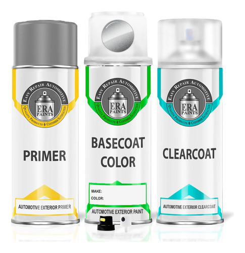 Spray Pintura Retoque Automotriz Silver Sky Metallic Para