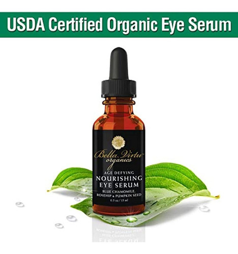 Sérum Bella Virtu Organics Para Contorno De Ojos