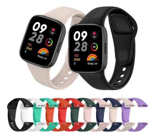 Correas Silicona Compatible Con Redmi Watch 3