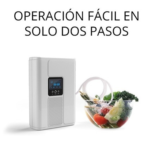 5 En 1 Purificador Generador Ozono Agua Y Aire Desinfectante