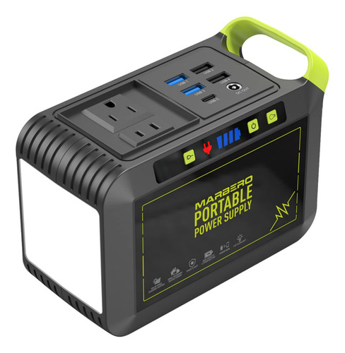 Estación De Energía Portátil 88wh 24000mah 110v/80w Con Usb