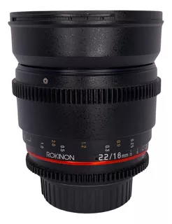 Lente Rokinon Para Nikon 16mm T 2.2 Ed As Umc