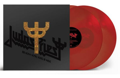 Imagen 2 de 2 de Judas Priest Reflections 50 Heavy Metal 2lp Red Edit Vinilo