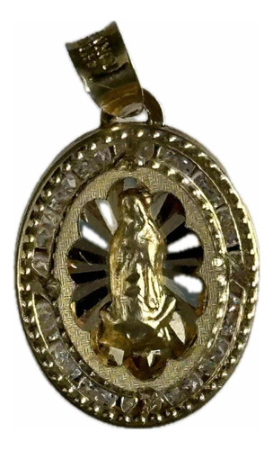 Medalla 10 K Oro Virgen De Guadalupe