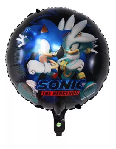 5 Set Cumpleaños Sonic Decoracion Cumpleaños Globos Sonic Color Azul Globo  Sonic 141