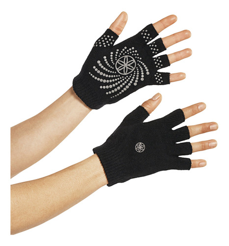 Guantes Para Yoga Gaiam (el Estampado Con Puntos Puede Vari.