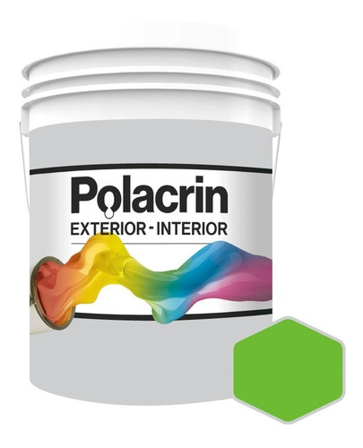 Látex Color Polacrin Pintura Int/ext | +13 Colores | 20lt