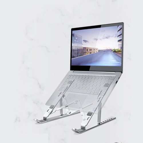 Soporte Portatil Aluminio Plegable Para Notebook Tablet