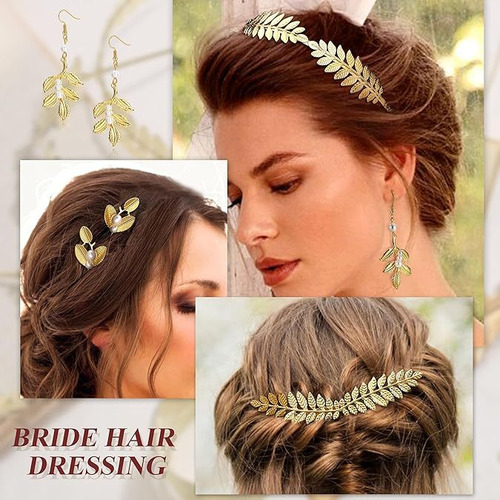 15pcs De Accesorios De Disfraz De Diosa Griega Para Mujer .