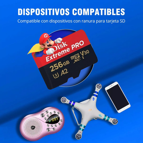 Tarjeta De Memoria Sdsqxa1-256g-an6ma Extreme Con Adaptador Sd 256gb Adaptador Usb Incluido