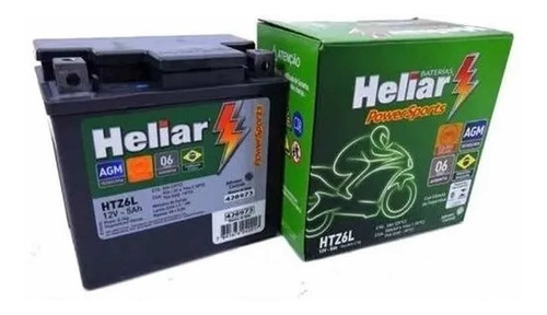 Bateria Heliar Htz6l Ktm/crf/wrf/husaberg/250/300/350/450