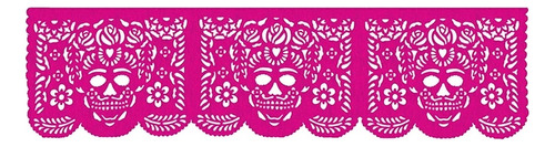 Mantel Frontal Para Ofrenda Paquete Día De Muertos 10 Pz