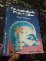 Comprar Libro Razonamiento Matemático Curso Integral Óscar Zevallos