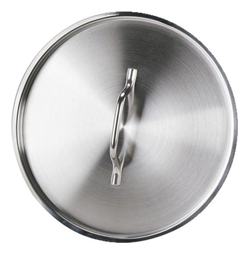 Fondo C/tapa Acero Inox 12lt. 25*25 Cm. Fondo Difusor