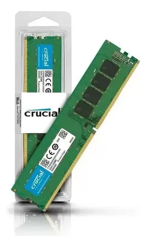 comprar Memória Ram Crucial Para Desktop 8gb 2400mhz Com Nota Fiscal