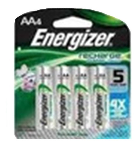 Baterías Recargables Aa Energizer 2300mah Paquete De 4