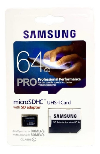 Memoria Micro Sd Samsung 64gb 