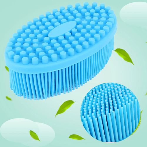 Cepillo Corporal De Silicon Portátil Texturas Suave 1pz