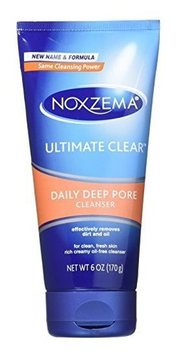 Noxzema Ultimate Clear Daily Deep Pore Limpiador 6 Oz (pack 