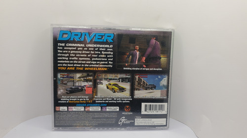 Driver You Are The Wheelman Ps1 Playstation 1