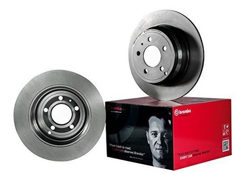 Disco De Frenos - Brembo 09.b531.11 Uv Coated Rear Disc Brak