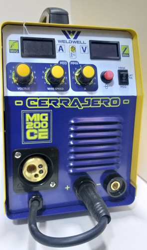 Máquina De Soldar 3 En 1 Weldwell/200 Amp+máscara Automática