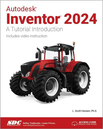 Libro: Autodesk Inventor 2024: A Tutorial Introduction