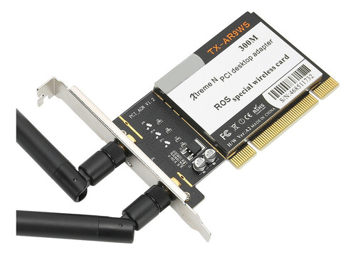 Adaptador De Escritorio Pci 300mbps 802.11b/g/n Wifi Inalámb