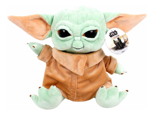 Imagen 1 de 4 de Baby Yoda Star Wars Peluche 25cm Phi Phi Toys En La Plata
