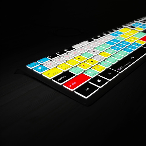 Teclado Retroiluminado Editors Keys Para Adobe Premiere Pro