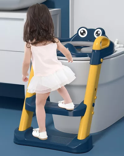 Adaptador WC para Niños con Escalera Asiento de inodoro de