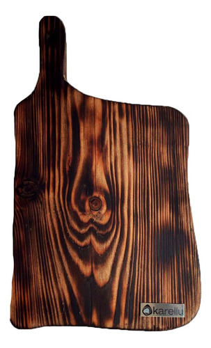 Tabla De Picar De Madera (pino) Reciclada 40x24 Cm (l3)