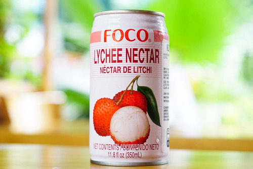 Jugo De Lychee Bebida Foco Lata 350ml - Caja Con 24 Latas