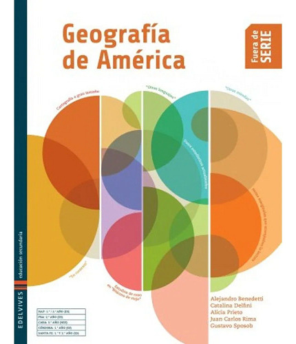 Geografia De America I - Fuera De Serie, De Vv. Aa.. Editorial Edelvives, Tapa Blanda En Español