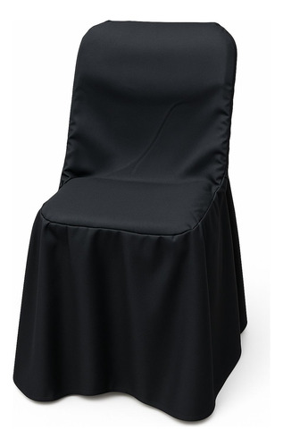 Funda Universal Para Silla De Banquete (100 Pack) Negro Liso