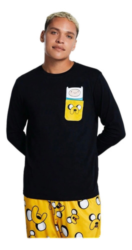 Adventure Time Hora De Aventura Conjunto Pijama Para Hombre